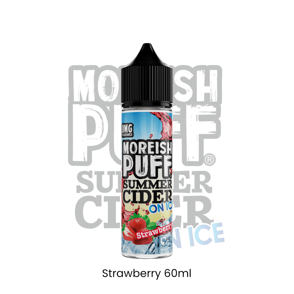 MOREISH PUFF SUMMER CIDER ON ICE - Strawberry | Vapors R Us LLC
