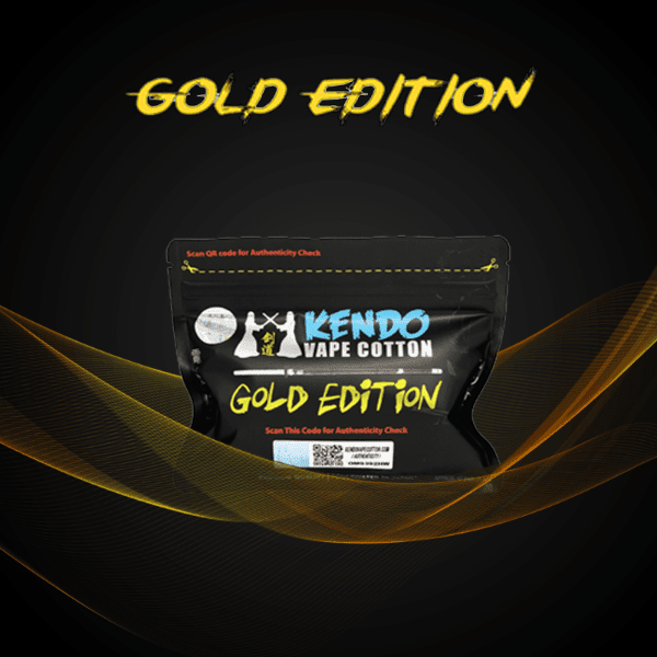 KENDO VAPE - Cotton (Gold Edition) | Vapors R Us LLC