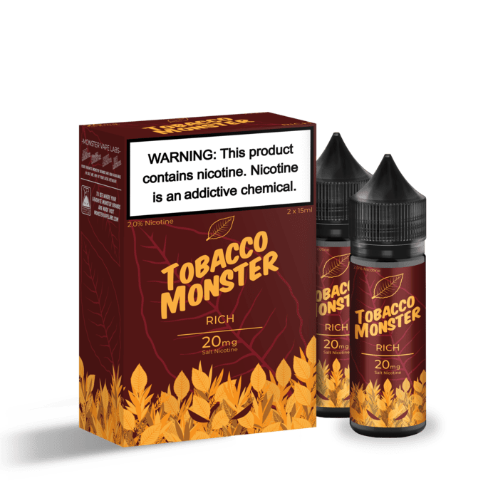 TOBACCO MONSTER - Rich 30ml (SaltNic) | Vapors R Us LLC