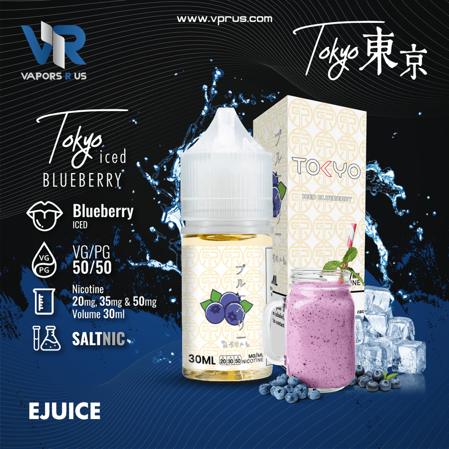 TOKYO - Iced Blueberry 30ml (SaltNic) | Vapors R Us LLC