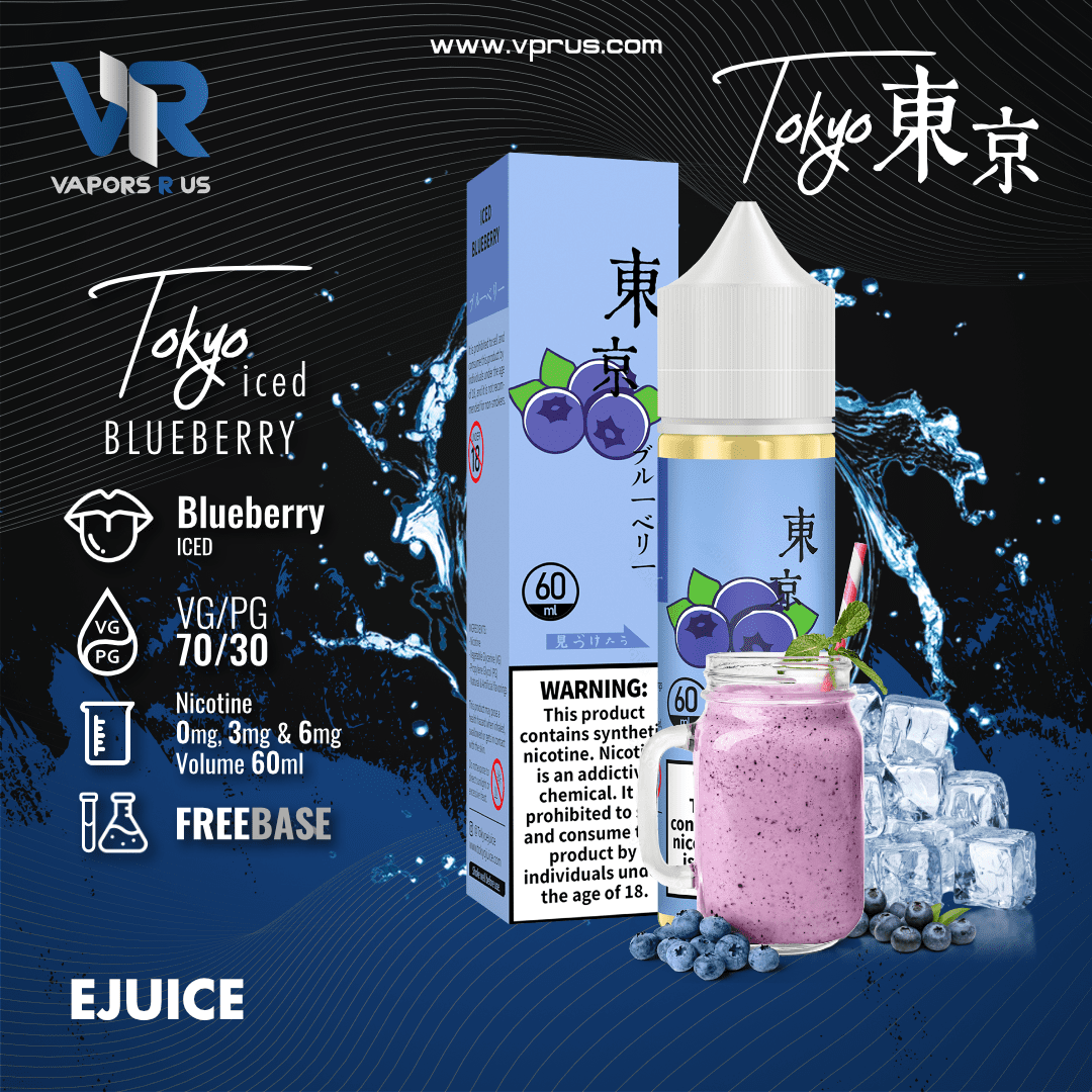 TOKYO - Iced Blueberry 60ml | Vapors R Us LLC