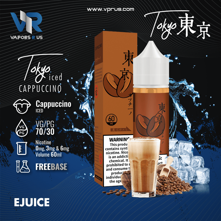 TOKYO - Iced Cappuccino 60ml | Vapors R Us LLC