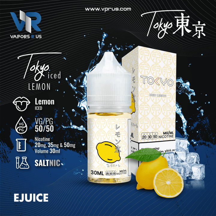 TOKYO - Iced Lemon 30ml (SaltNic) | Vapors R Us LLC