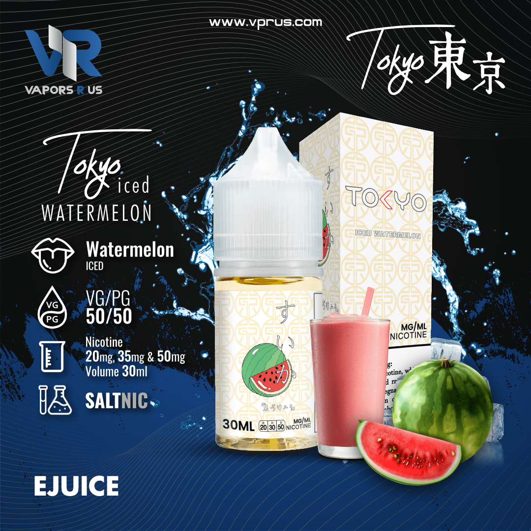 TOKYO - Iced Watermelon 30ml (SaltNic) | Vapors R Us LLC