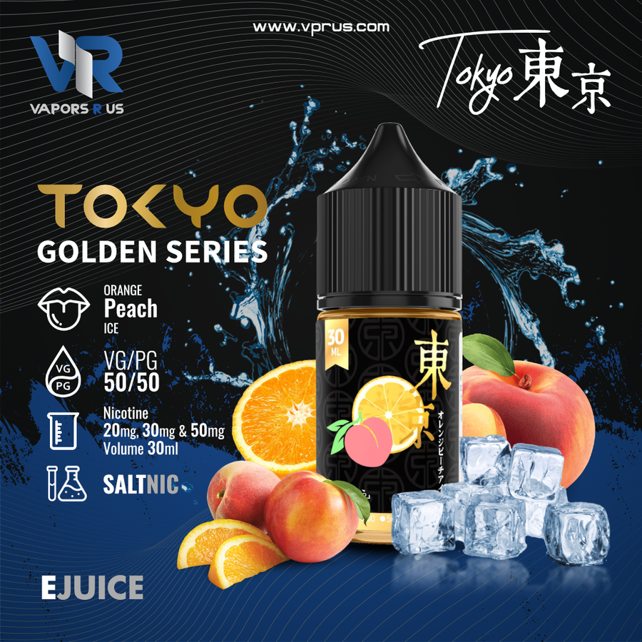 TOKYO GOLDEN SERIES - Orange Peach Ice 30ml