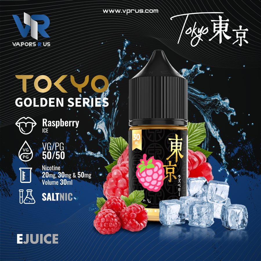TOKYO GOLDEN SERIES - Raspberry Ice 30ml