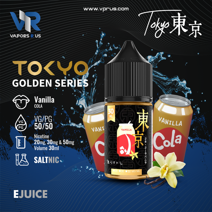 TOKYO GOLDEN SERIES - Vanilla Cola 30ml