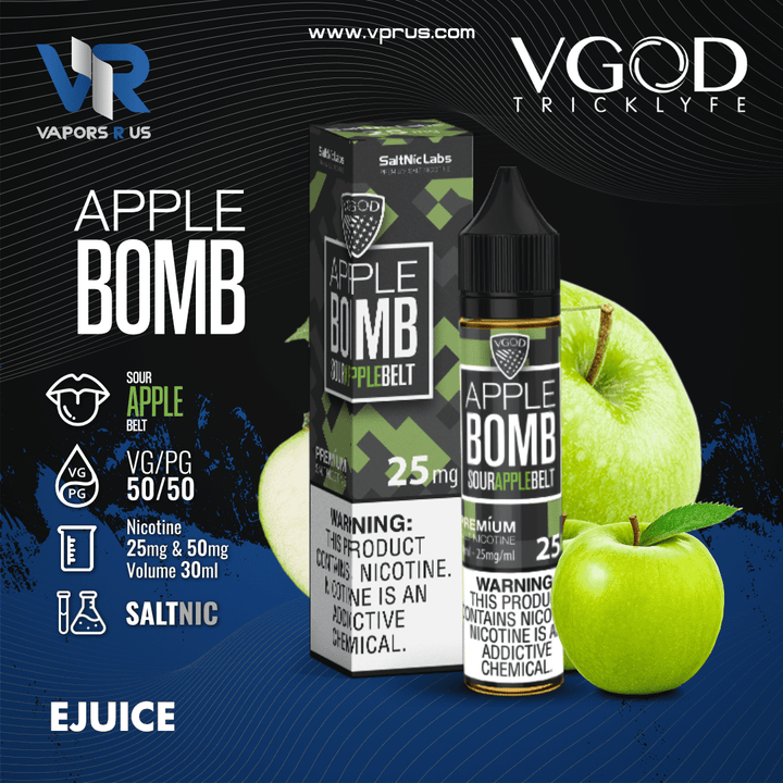 VGOD - Apple Bomb 30ml (SaltNic) - 0