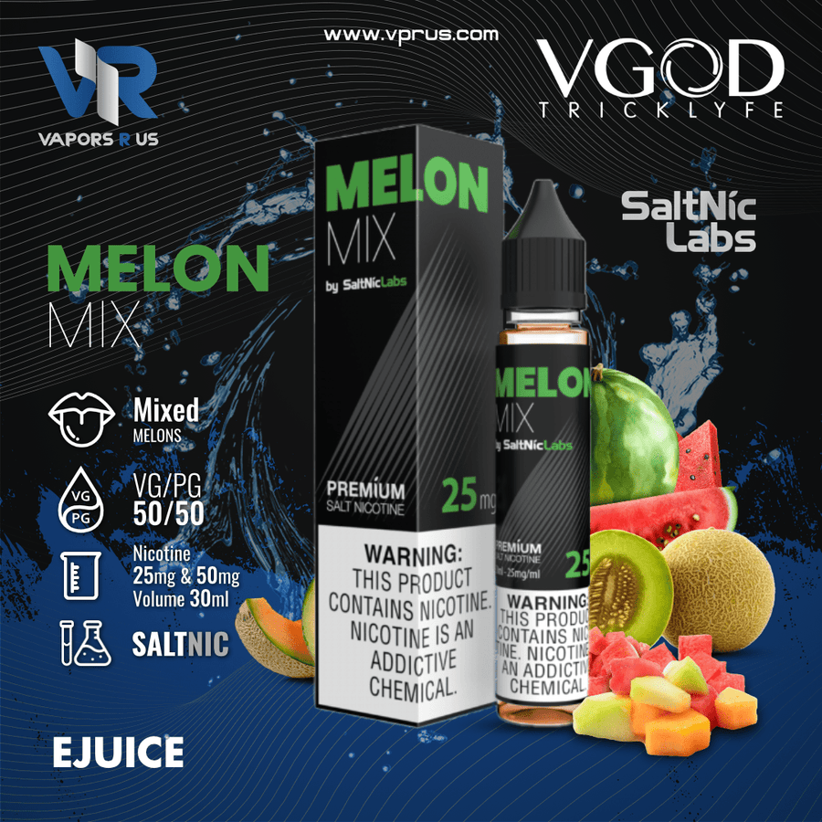 VGOD - Melon Mix 30ml (SaltNic) | Vapors R Us LLC