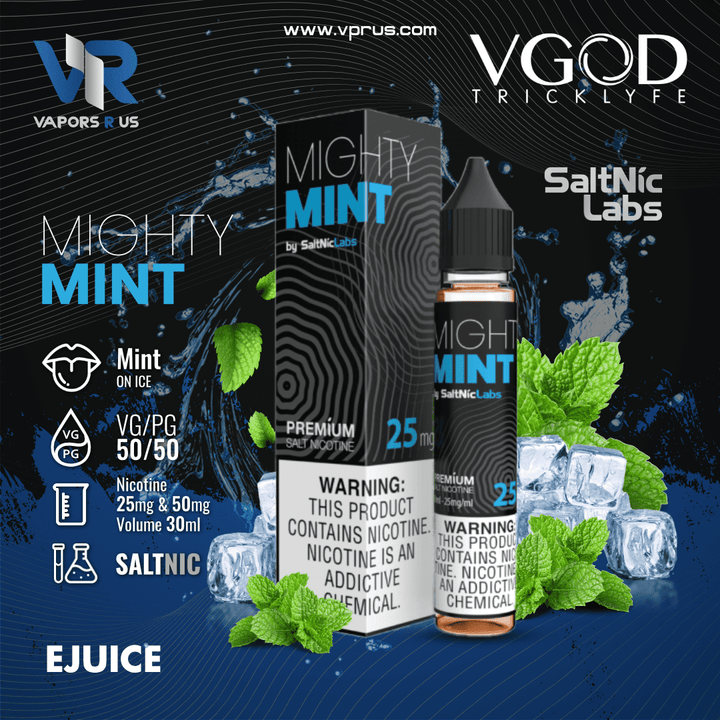 VGOD - Mighty Mint 30ml (SaltNic) | Vapors R Us LLC