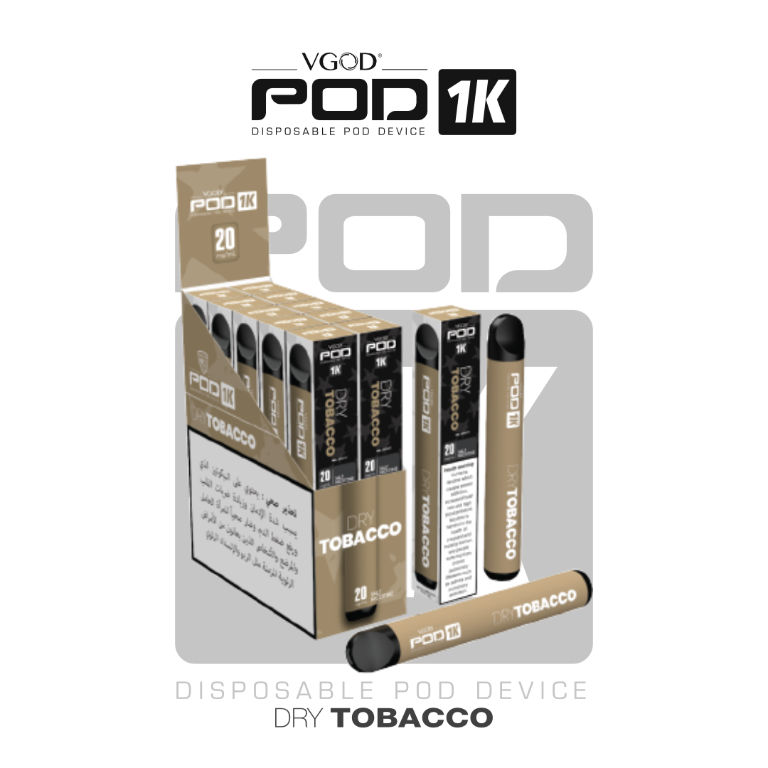 VGOD Pod 1K - Dry Tobacco