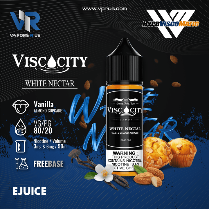 VISCOCITY VAPOR - White Nectar 50ml | Vapors R Us LLC