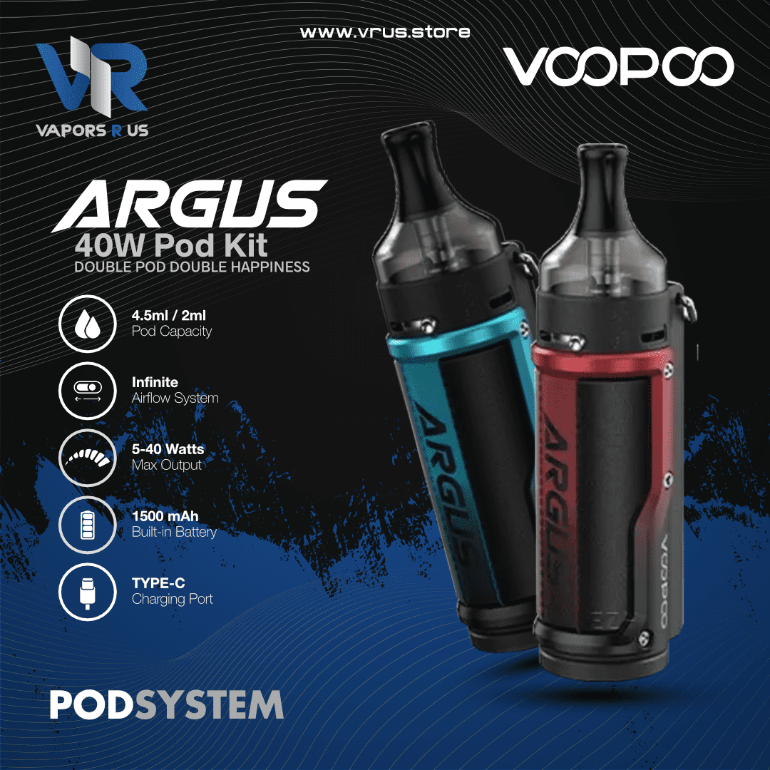 VOOPOO - Argus 40W Pod Kit 1500mAh | Vapors R Us LLC