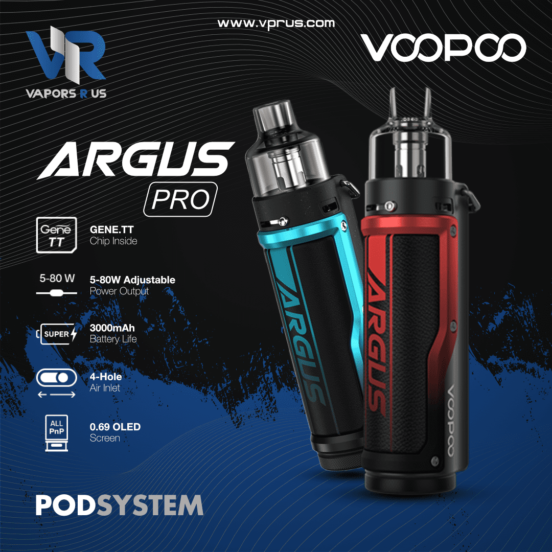 VOOPOO - Argus Pro 80W Pod Kit 3000mAh With PNP Tank | Vapors R Us LLC
