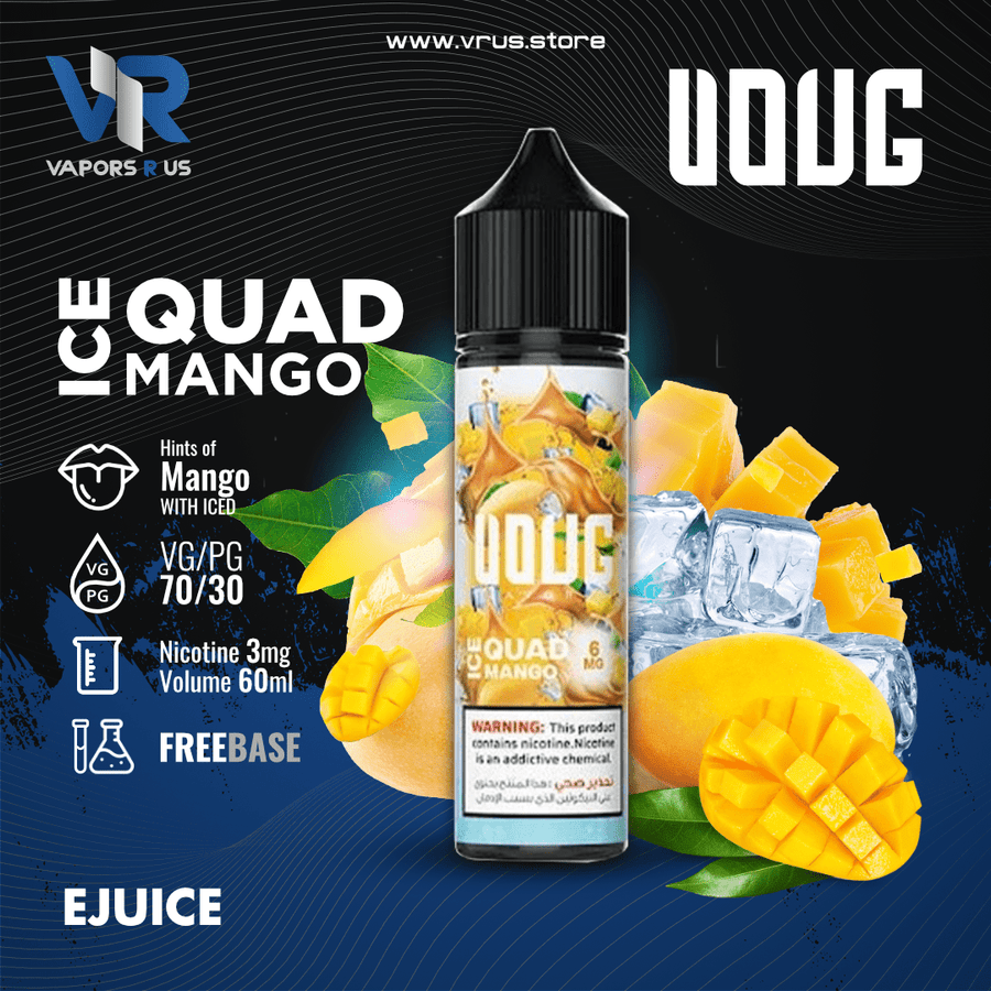 VOUG - ICED Quad Mango 60ml | Vapors R Us LLC