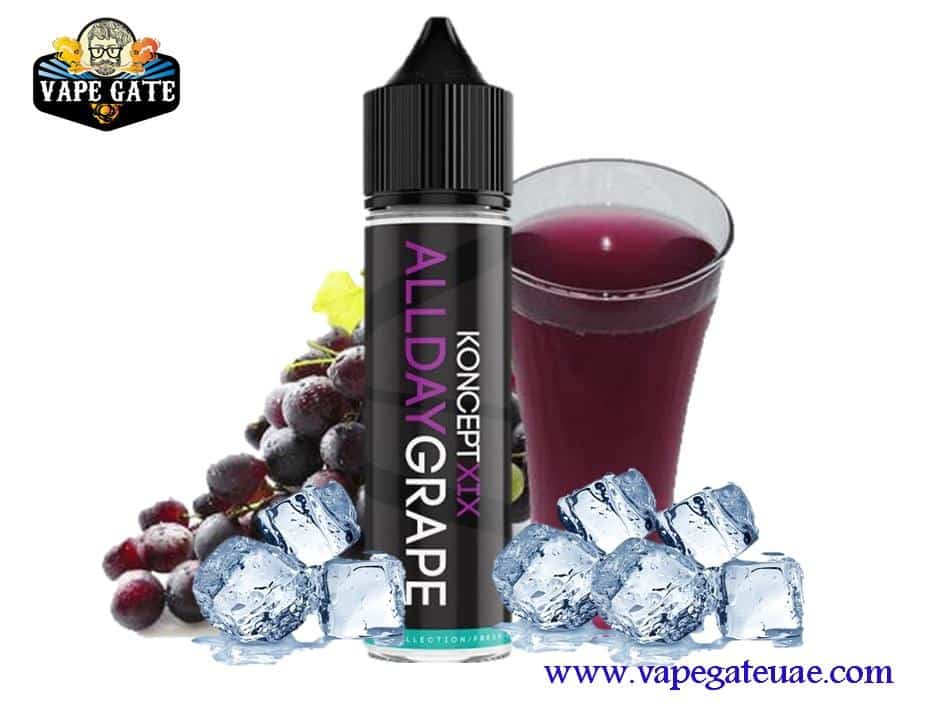 All day Grape 60ml E liquid by Vampire Vape Abu Dhabi & Dubai UAE