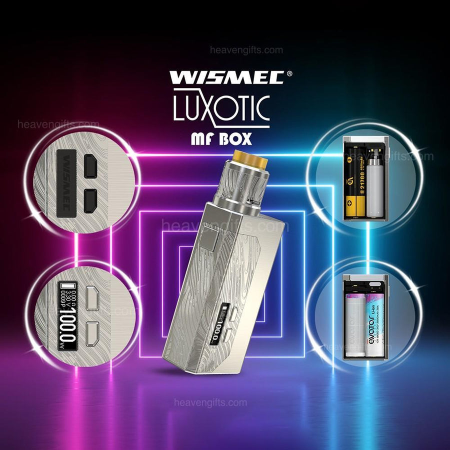WISMEC - Luxotic MF Box MECH Kit with Guillotine V2 (W/O Screen) | Vapors R Us LLC