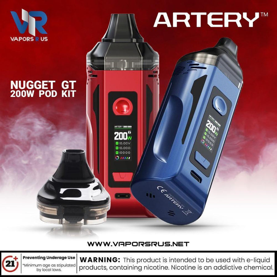 ARTERY - Nugget GT 200W Pod Kit | Vapors R Us LLC