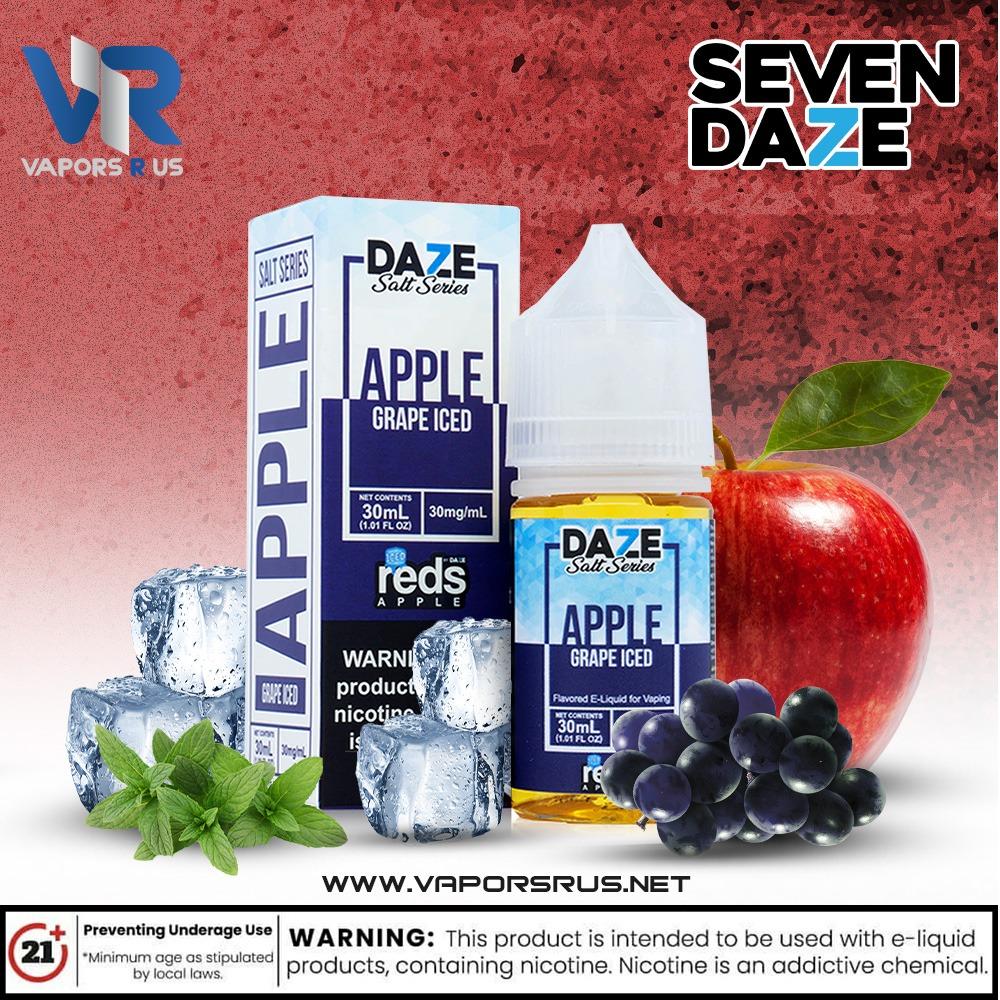 RED'S APPLE - Apple Grape Iced 30ml (SaltNic) | Vapors R Us LLC