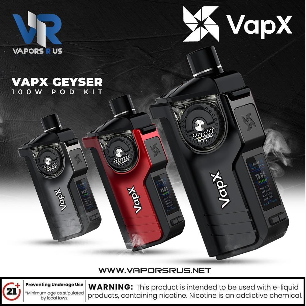 VapX Geyser 100W Pod Kit