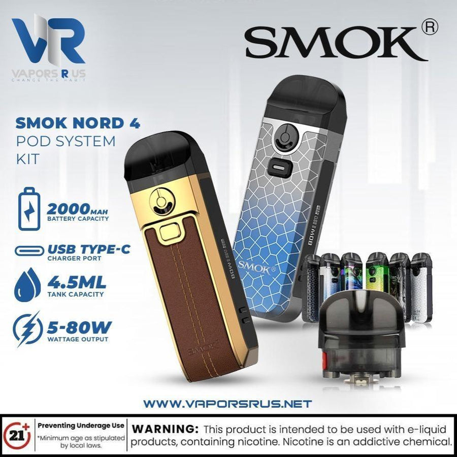 SMOK Nord 4 Pod System Kit 80W 2000mAh