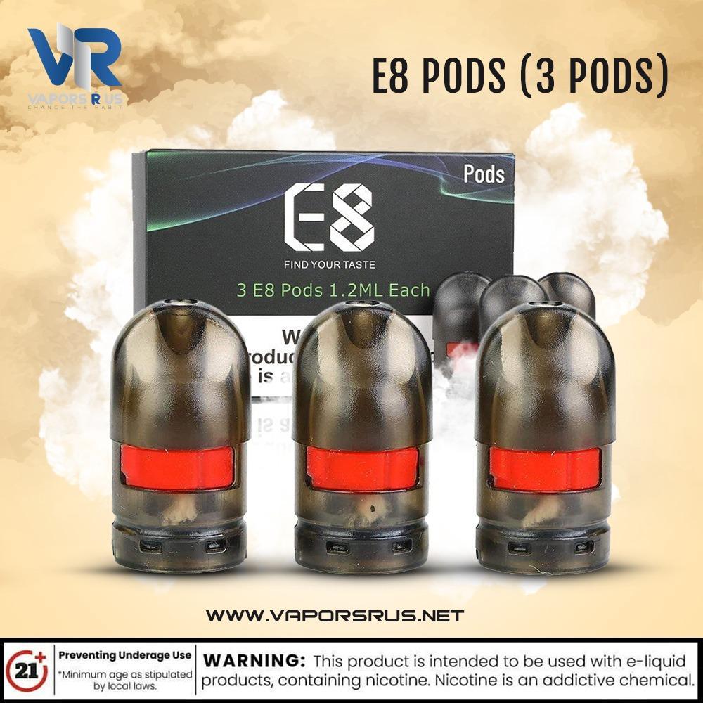 VAPE ANTS - E8 Pods (3 Pods)