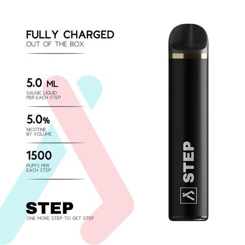Step 1500 Puffs Disposable Pen 5% | Vapors R Us LLC