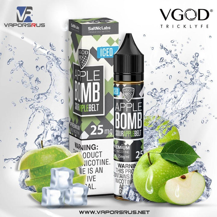 VGOD - Iced Apple Bomb 30ml (SaltNic) | Vapors R Us LLC