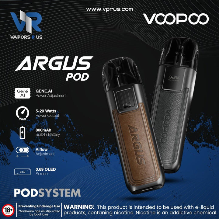VOOPOO - Argus Pod Kit (20W 800mAh) | Vapors R Us LLC
