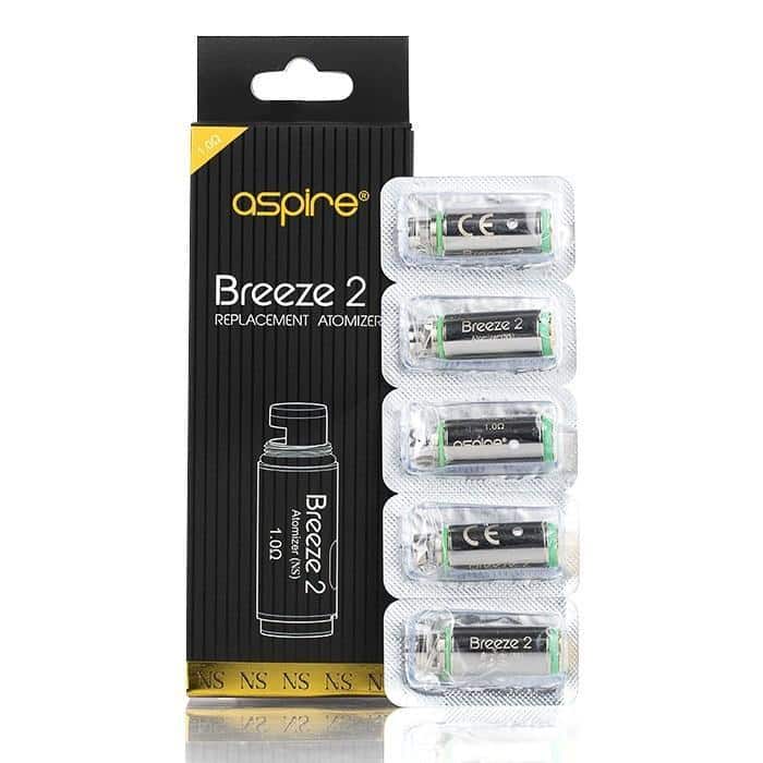 ASPIRE - Breeze 2 Replacement Atomizer Coils 5Pcs | Vapors R Us LLC