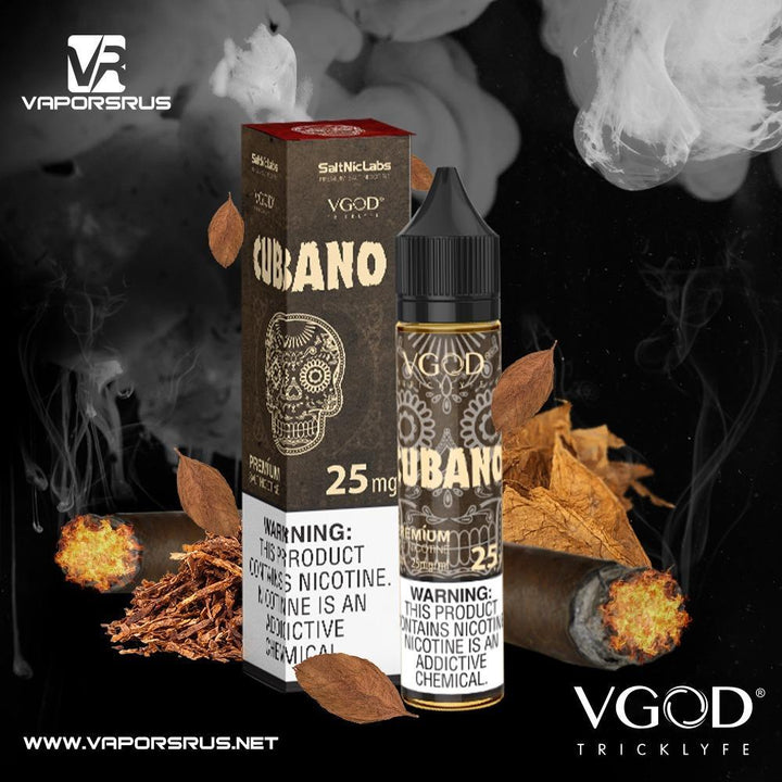 VGOD - Cubano 30ml (SaltNic) | Vapors R Us LLC