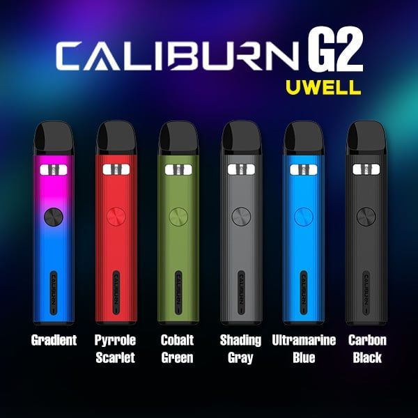UWELL - Caliburn G2 750mAh Pod Kit | Vapors R Us LLC