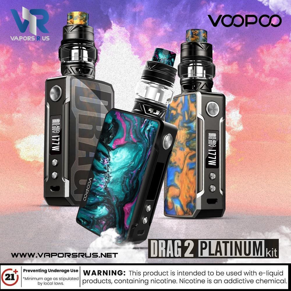VOOPOO Drag 2 177W Kit-Platinum Edition