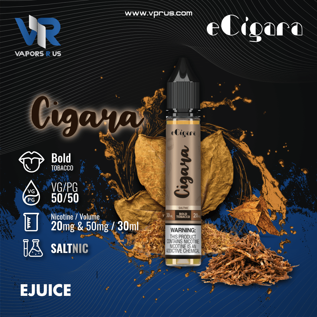 ECIGARA - Cigara 30ml (SaltNic) | Vapors R Us LLC