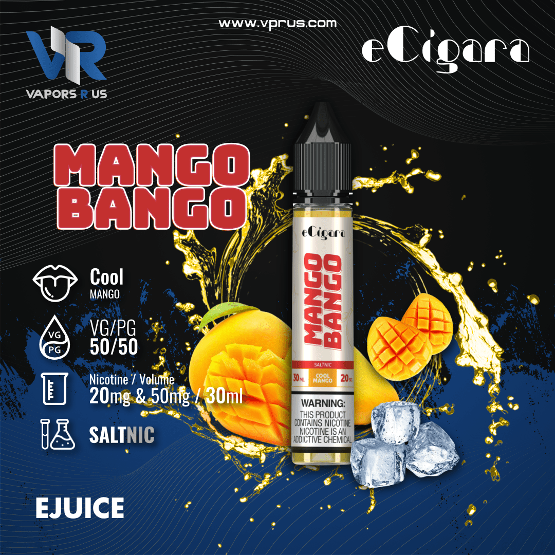 ECIGARA - Mango Bango 30ml (SaltNic) | Vapors R Us LLC