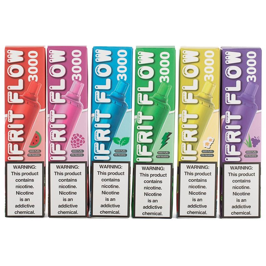 IFRIT FLOW 3000 Puffs Disposable Pod Device 50mg 5% | Vapors R Us LLC