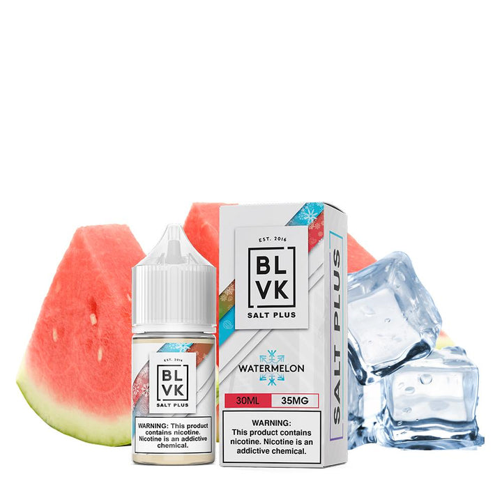 BLVK SALT PLUS - Ice Watermelon 30ml (SaltNic) | Vapors R Us LLC