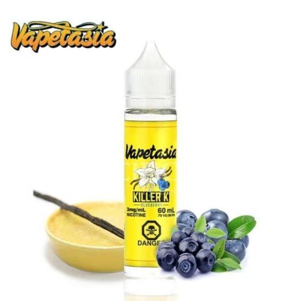 VAPETASIA - Killer Kustard Blueberry | Vapors R Us LLC