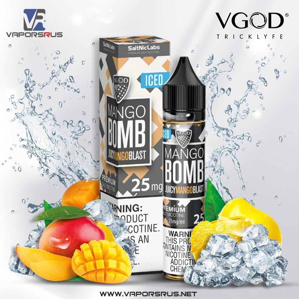 VGOD - Iced Mango Bomb 30ml (SaltNic) | Vapors R Us LLC