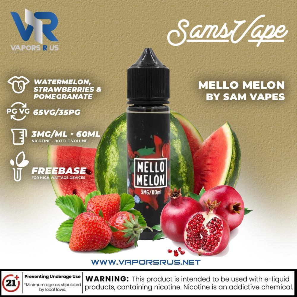 Mello Melon (60ml) By SAM VAPES