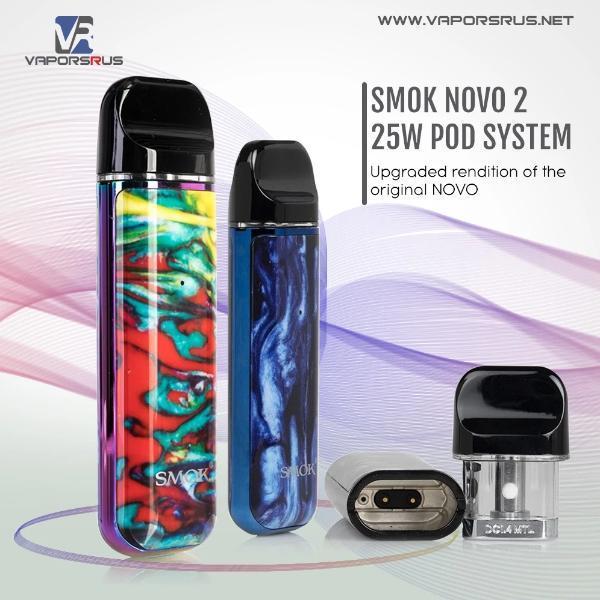 SMOK - NOVO 2 25W POD SYSTEM | Vapors R Us LLC