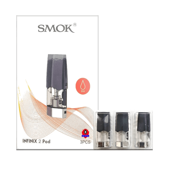 SMOK - INFINIX 2 Pods ( 2 REPLACEMENT POD CARTRIDGES) | Vapors R Us LLC
