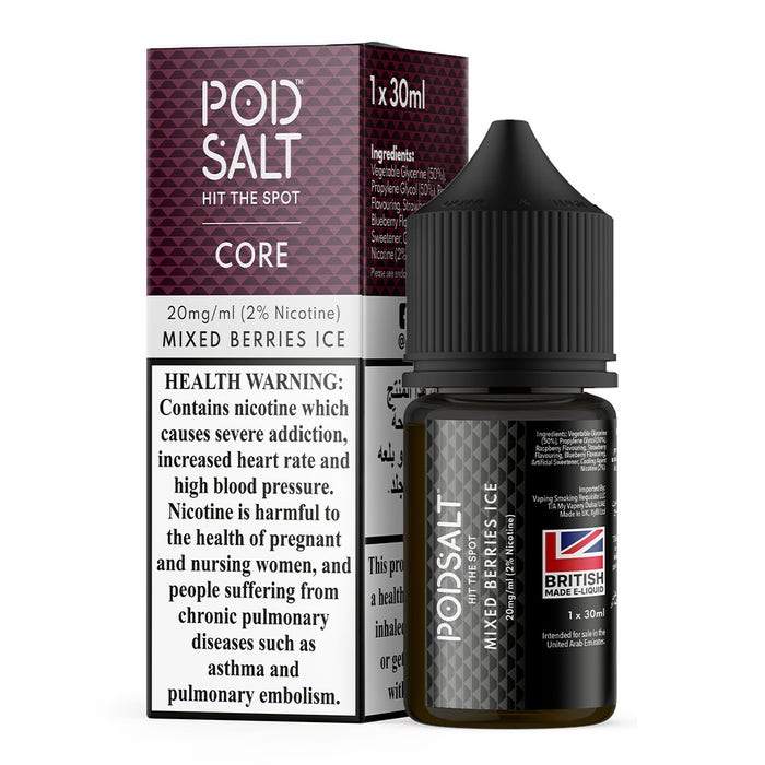 POD SALT CORE - Mixed Berries Ice 30ml (SaltNic) | Vapors R Us LLC