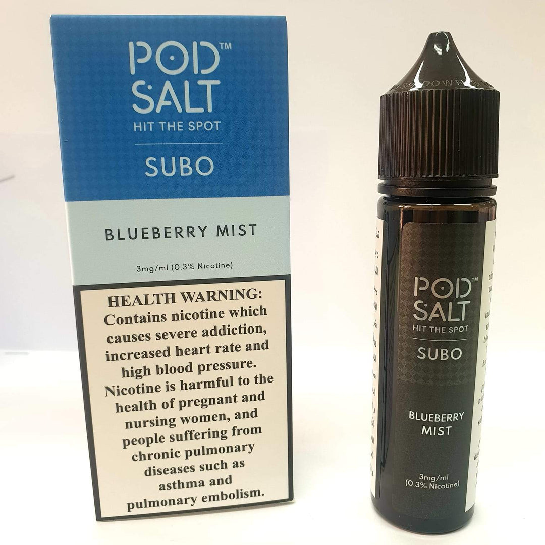 POD SALT SUBO - Blueberry Mist 50ml | Vapors R Us LLC