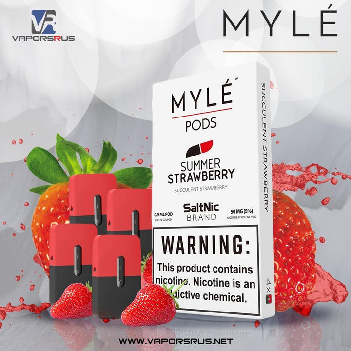 MYLE POD - Summer Strawberry | Vapors R Us LLC