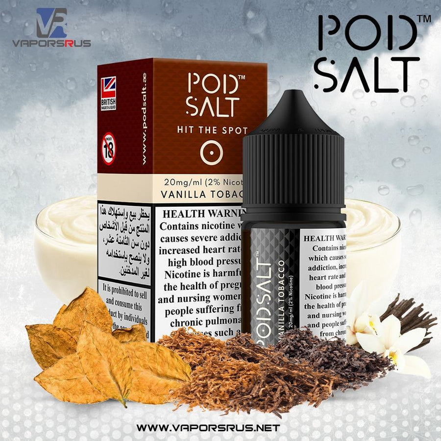POD SALT CORE - Vanilla Tobacco 30ml (SaltNic) | Vapors R Us LLC