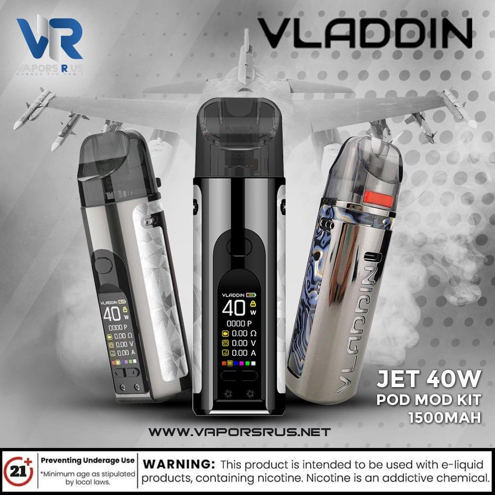 VLADDIN - Jet 40w Pod Mod Kit 1500mAh | Vapors R Us LLC