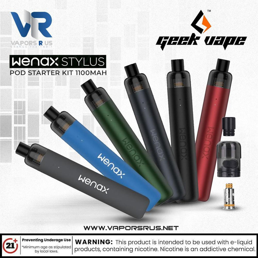 GEEKVAPE - Wenax Stylus Pod Starter Kit 1100mAh | Vapors R Us LLC