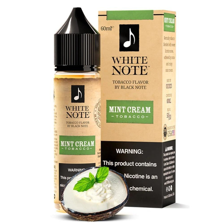 WHITE NOTE - Mint Cream Tobacco 60ml | Vapors R Us LLC